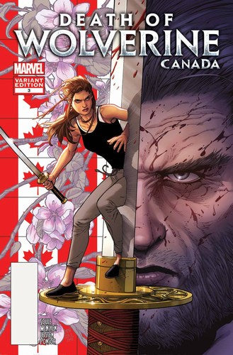 Death of Wolverine (2014) #3 (McNiven Canada Variant)