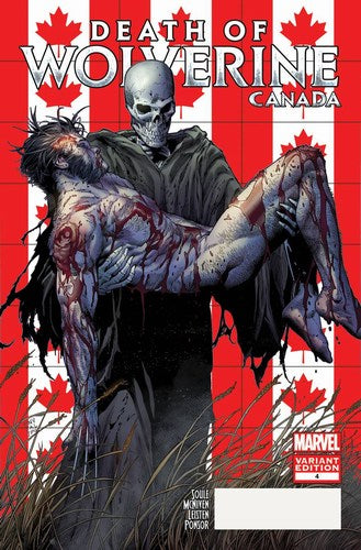 Death of Wolverine (2014) #4 (McNiven Canada Variant)