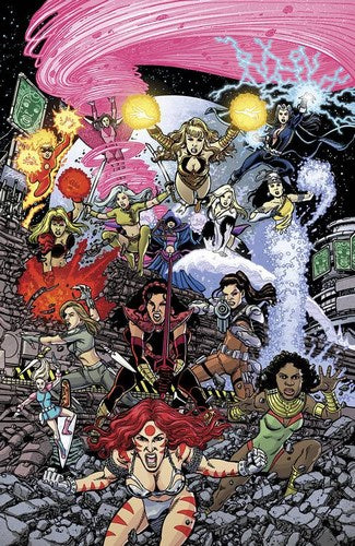 George Perez Sirens (2014) #3 (Main Wraparound Variant)