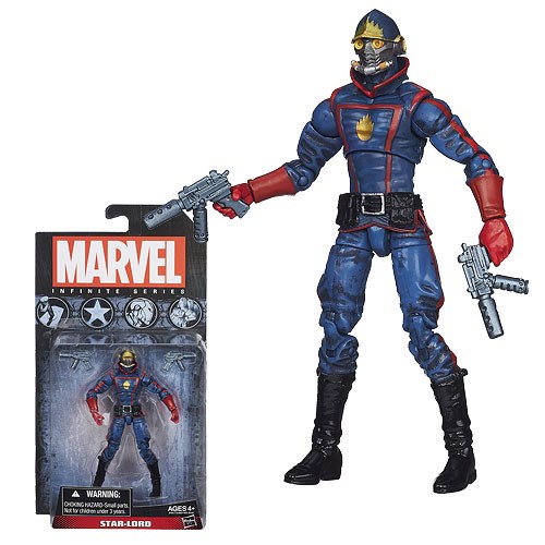 Marvel Infinite Platinum Star Lord Action Figure