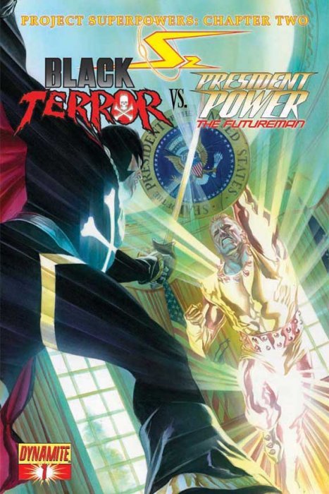 Project Superpowers Chapter Two (2009) #1 (Alex Ross 'Black Terror vs President Power' Cover)