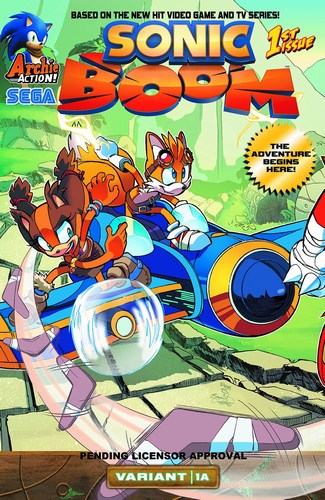Sonic Boom (2014) #1 (Here Comes The Boom Pt 1 Var Cover)