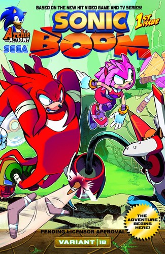 Sonic Boom (2014) #1 (Here Comes The Boom Pt 2 Var Cover)