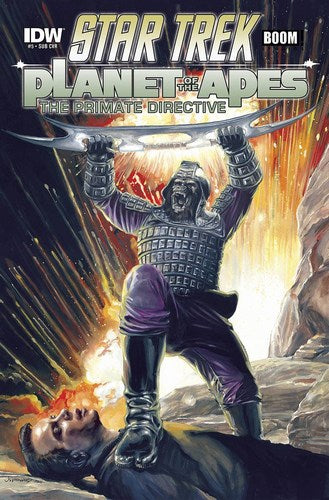 Star Trek/Planet of the Apes (2014) #5 (Subscription Variant)