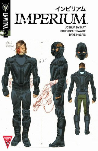 Imperium (2015) #2 (Cover E 1:20 Incv Character Design Braithwaite)