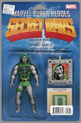 Secret Wars (2015) #8 (Christopher Action Figure Variant)