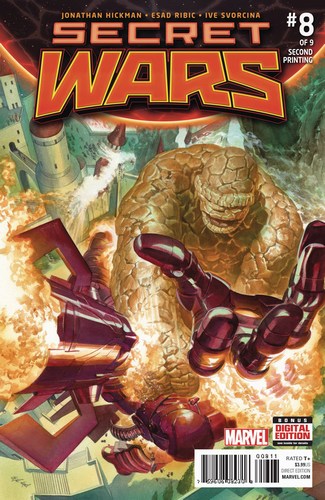 Secret Wars (2015) #8 (Alex Ross 2nd Print Variant)