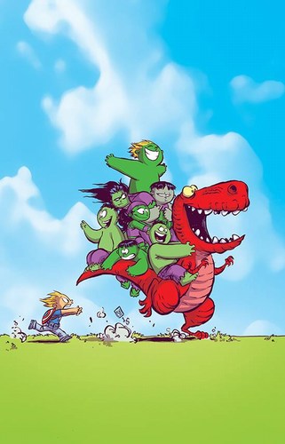Planet Hulk (2015) #1 (Young Variant)