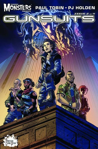 Famous Monsters Presents Gunsuits (2015) #2 (Cover A Holden)