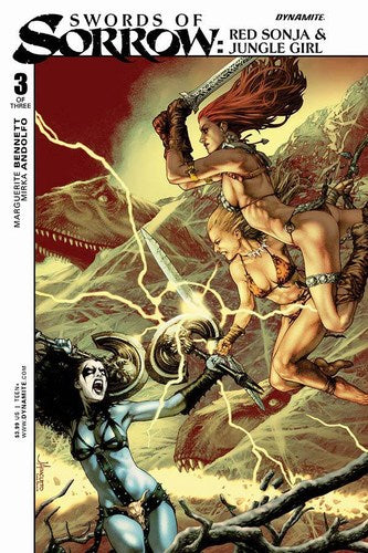 Swords of Sorrow Red Sonja Jungle Girl (2015) #3 (Cover A Anacleto)