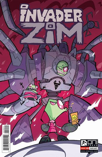 Invader Zim (2015) #10 (Variant Var Del Carmen)