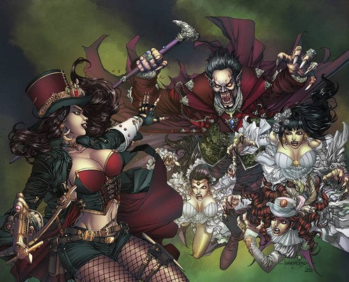 Grimm Fairy Tales Helsing Vs. Dracula (2015) #5 (A Cover Tolibao)