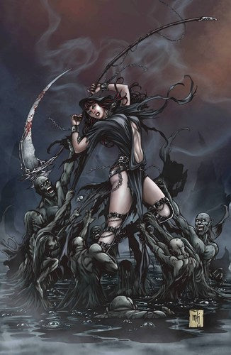 Grimm Fairy Tales Death 10th Anniversary Special (2015) #4 (A Cover Krome)