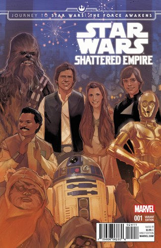 Journey to Star Wars The Force Awakens Shattered Empire (2015) #1