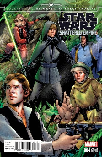 Journey to Star Wars The Force Awakens Shattered Empire (2015) #4 (1:25 Variant)