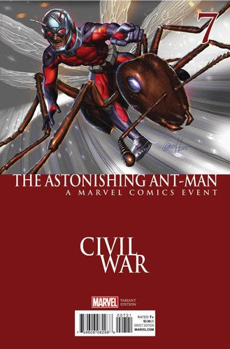 Astonishing Ant-Man (2015) #7 (Horn Civil War Variant)
