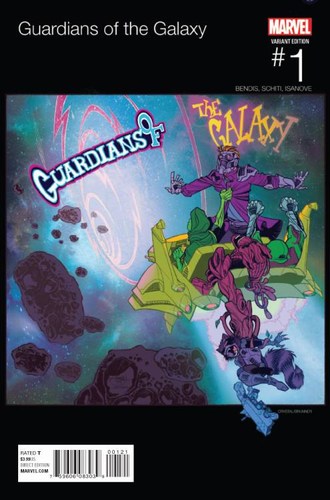 Guardians of the Galaxy (2015) #1 (Crystal Hip Hop Variant)