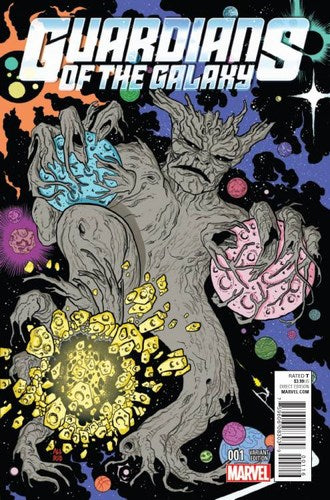 Guardians of the Galaxy (2015) #1 (1:10 Allred Kirby Monster Variant)