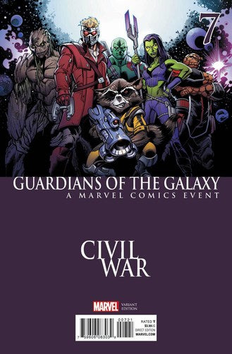 Guardians of the Galaxy (2015) #7 (Civil War Variant)