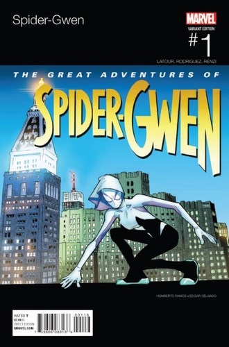 Spider-Gwen Volume 2 (2015) #1 (Ramos Hip Hop Variant)