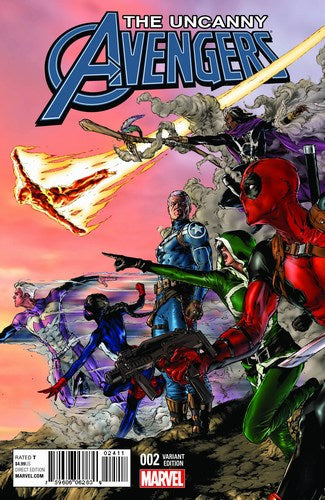 Uncanny Avengers Volume 2 (2015) #2 (1:25 Jimenez Variant)