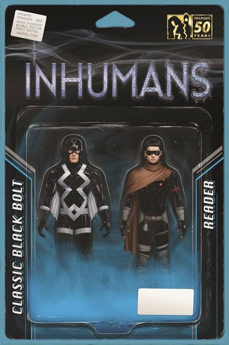 Uncanny Inhumans Volume 2 (2015) #3 (Christopher Action Figure Variant)