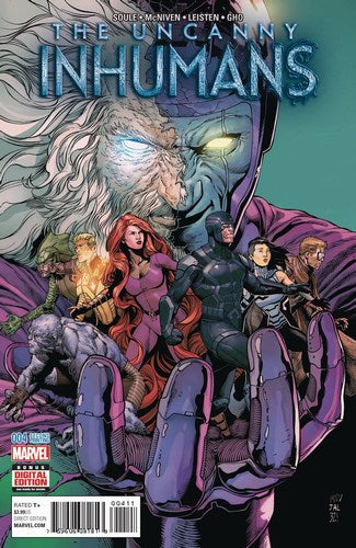 Uncanny Inhumans Volume 2 (2015) #4 (McNiven 2nd Print Variant)
