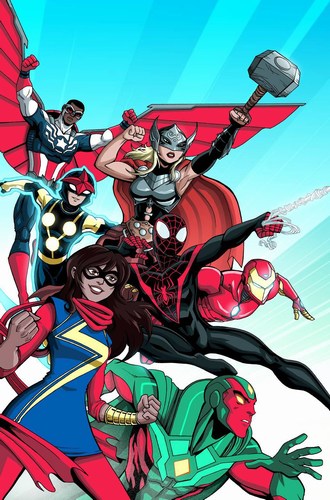 All New All Different Avengers (2015) #1 (1:20 Vecchino Variant)