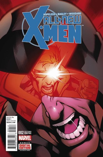 All New X-Men (2015) #2 (Bagley 2nd Print Variant)