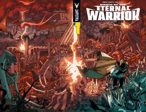 Wrath of the Eternal Warrior (2015) #1 (Cover A Wraparound Lafuente)