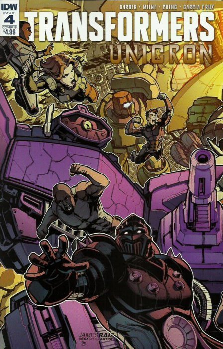 Transformers Unicron (2018) #4 (Cover B Raiz)