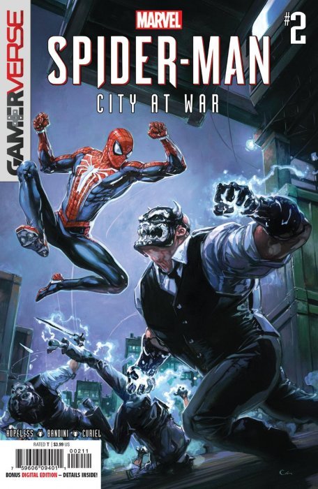 Marvels Spider-Man City at War (2019) #2 (Clayton Crain Cover)
