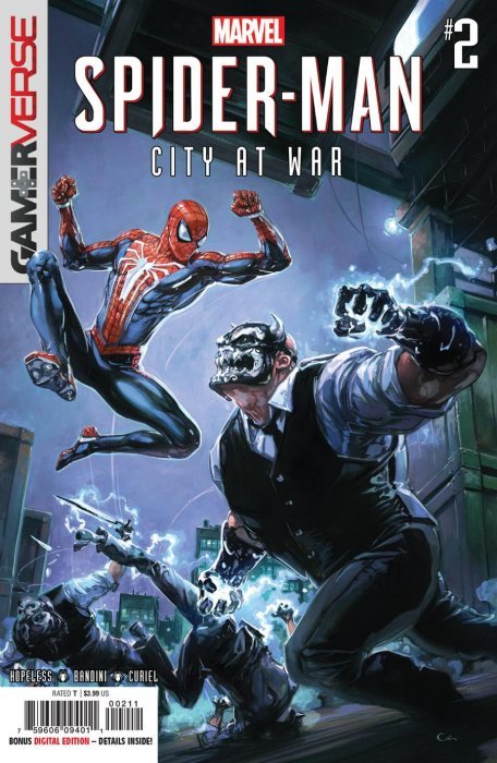 Marvels Spider-Man City at War (2019) #2 (Clayton Crain Cover, Signed by Clayton Crain)