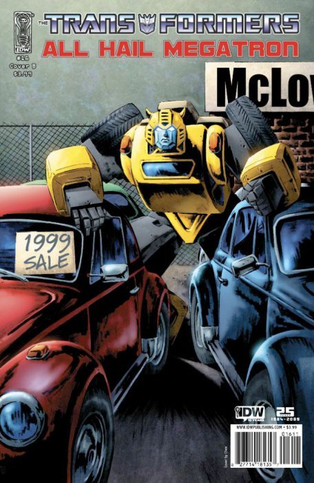 Transformers: All Hail Megatron (2008) #16 (Chee Cover B)
