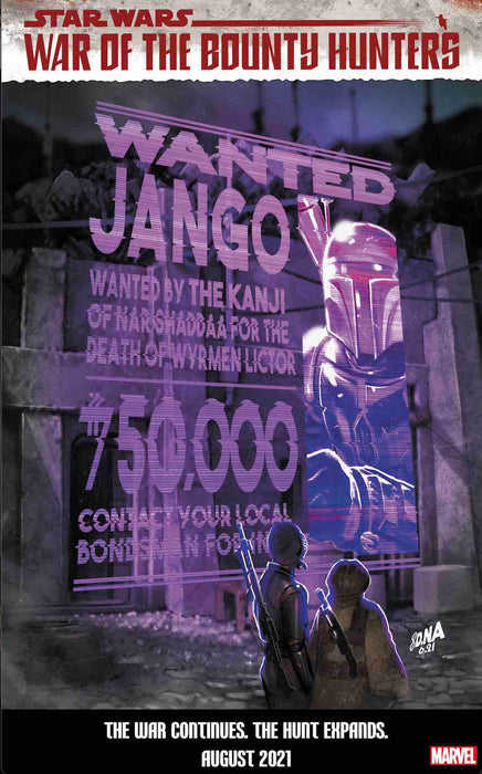 STAR WARS WAR BOUNTY HUNTERS 4-LOM ZUCKUSS #1 WANTED VAR