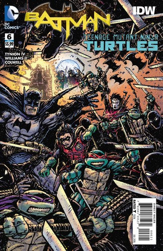 Batman Teenage Mutant Ninja Turtles (2015) #6 (1:50 Eastman Variant)