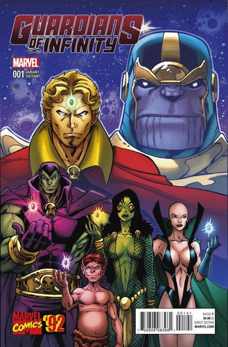 Guardians of Infinity (2015) #1 (1:20 Lim Marvel 92 Variant)