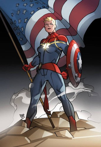 Captain Marvel (2016) #6 (CW Reenactment Variant)