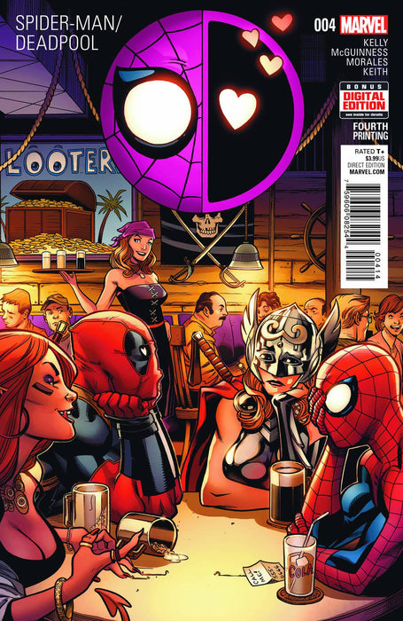 Spider-Man Deadpool (2016) #4 (McGuinness 4th Print Variant)