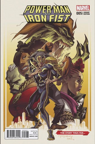 Power Man and Iron Fist (2016) #5 (Randolph Story Thus Far Variant)