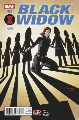 Black Widow (2016) #3 (Samnee 2nd Print Variant)