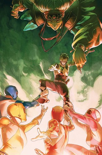 Mighty Morphin Power Rangers (2016) #5 (Main Cover)