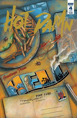 Hot Damn (2016) #4 (Subscription Variant)