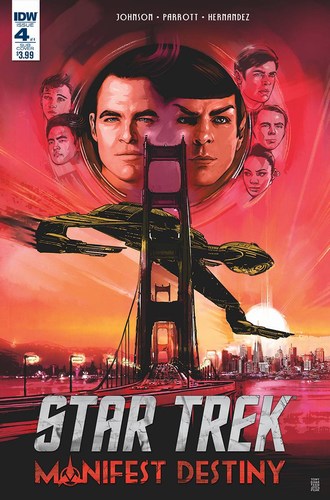 Star Trek Manifest Destiny (2016) #4 (Subscription Variant)