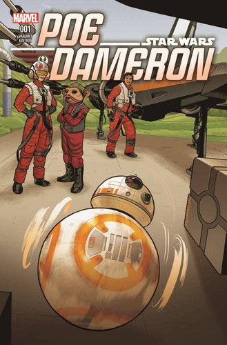 Star Wars Poe Dameron (2016) #1 (Quinones BB 8 Variant)