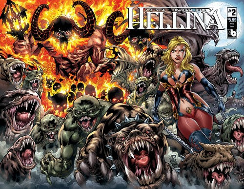 Hellina (2016) #2 (Wrap Cover)
