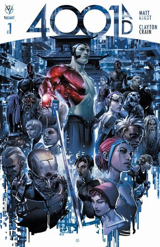 4001 AD (2016) #1 (Cover A Crain Signed by Clayton Crain)