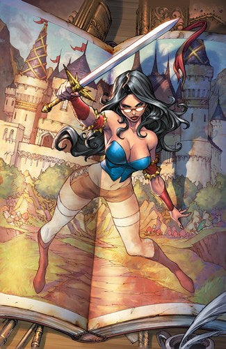Grimm Fairy Tales Snow White Vs. Snow White (2016) #1 (A Cover Pantalena)