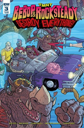 Teenage Mutant Ninja Turtles Bebop & Rocksteady Destroy Everything (2016) #3