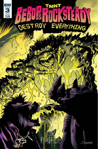Teenage Mutant Ninja Turtles Bebop & Rocksteady Destroy Everything (2016) #3 (Sub Variant)